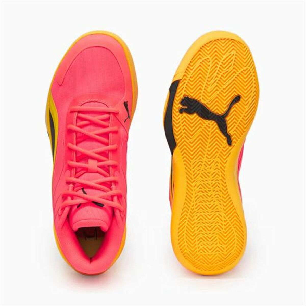 Basketskor, Vuxen Puma Court Pro Gul - 3
