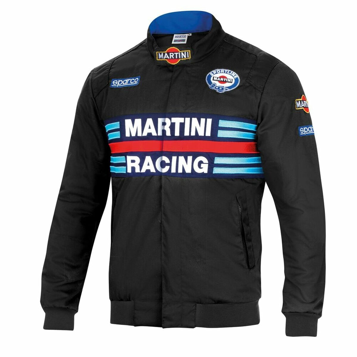 Jacka för vuxna Sparco Martini Racing Svart M - 2