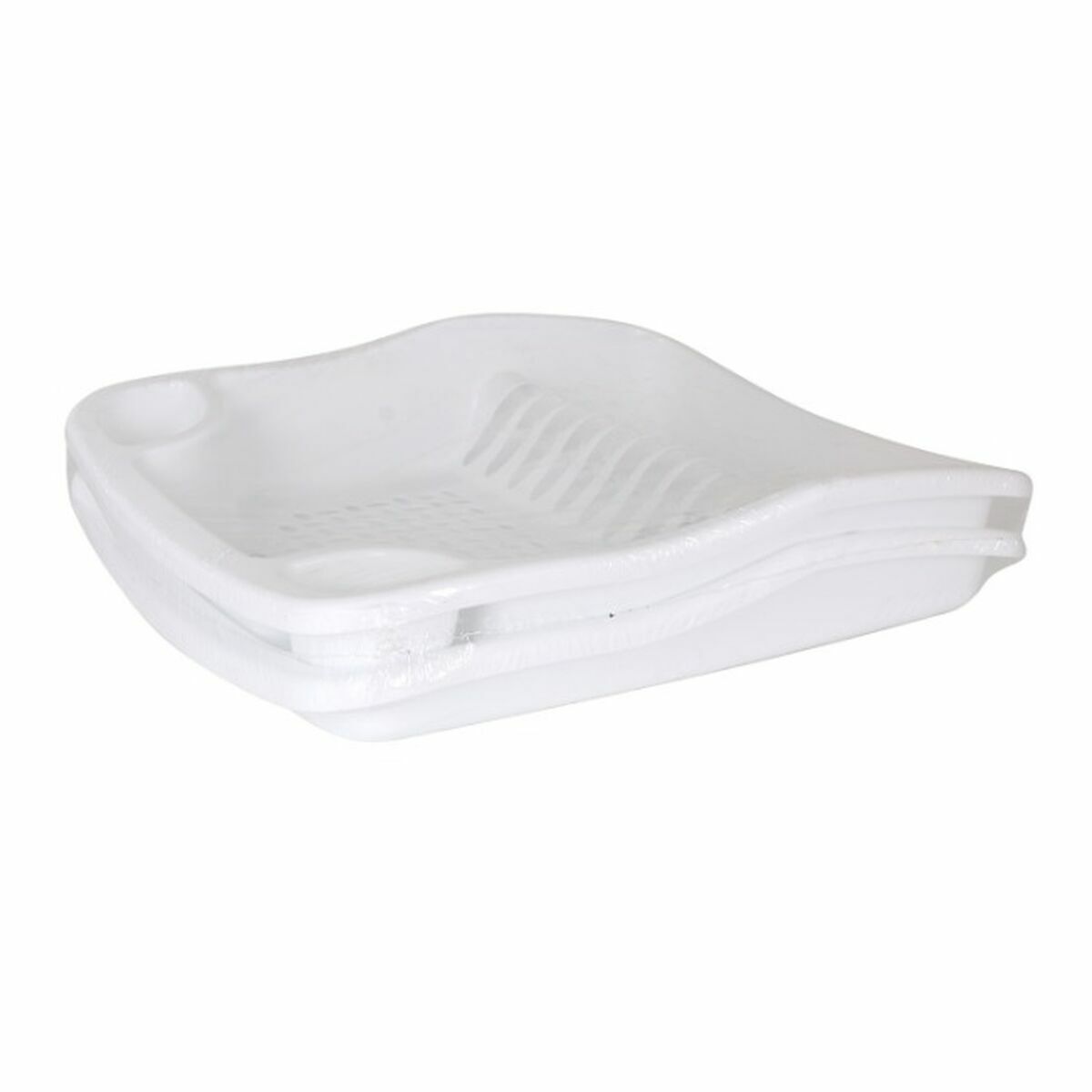 Torkställ Dem Bloom Bricka Vit 40 x 39 x 9,3 cm (6 antal) - 2