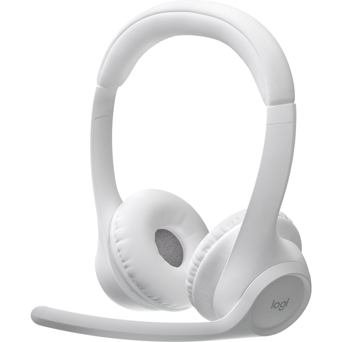 Hörlurar med Mikrofon Logitech 981-001417 Vit