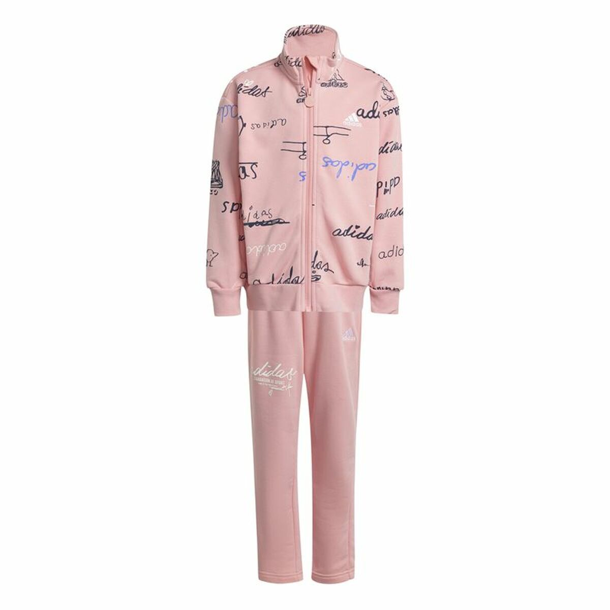 Träningsoverall, Dam Adidas Brand Love Little niña Rosa Rosa