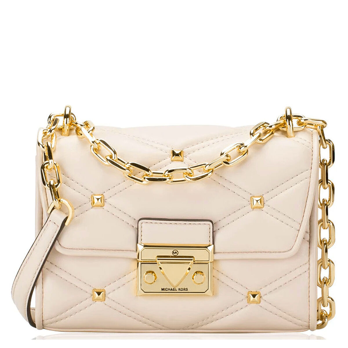 Damväska Michael Kors 35F2GNRC6I-LT-CREAM Vit 19 x 13 x 8 cm - 4