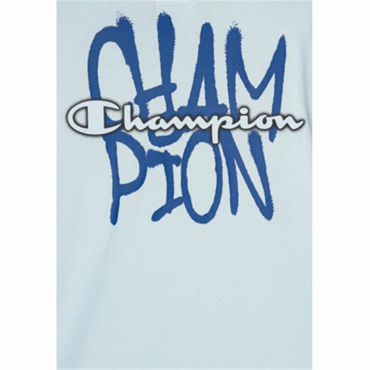 Barn T-shirt med kortärm Champion Blå - 3