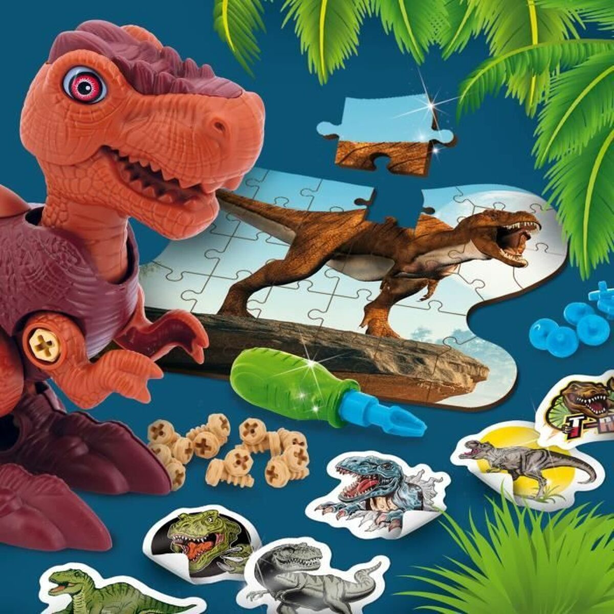 Vetenskapsspel Lisciani Giochi Dino Stem T- Rex - 2