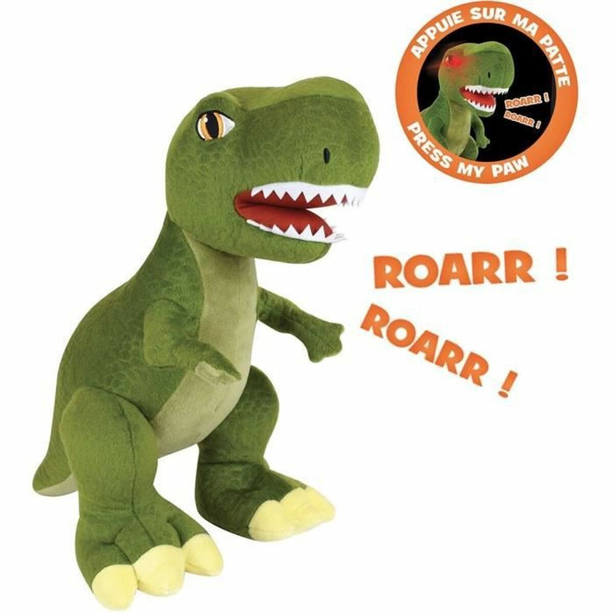 Mjukisleksak Jemini Dinosaurie LED Ljus med ljud - 3