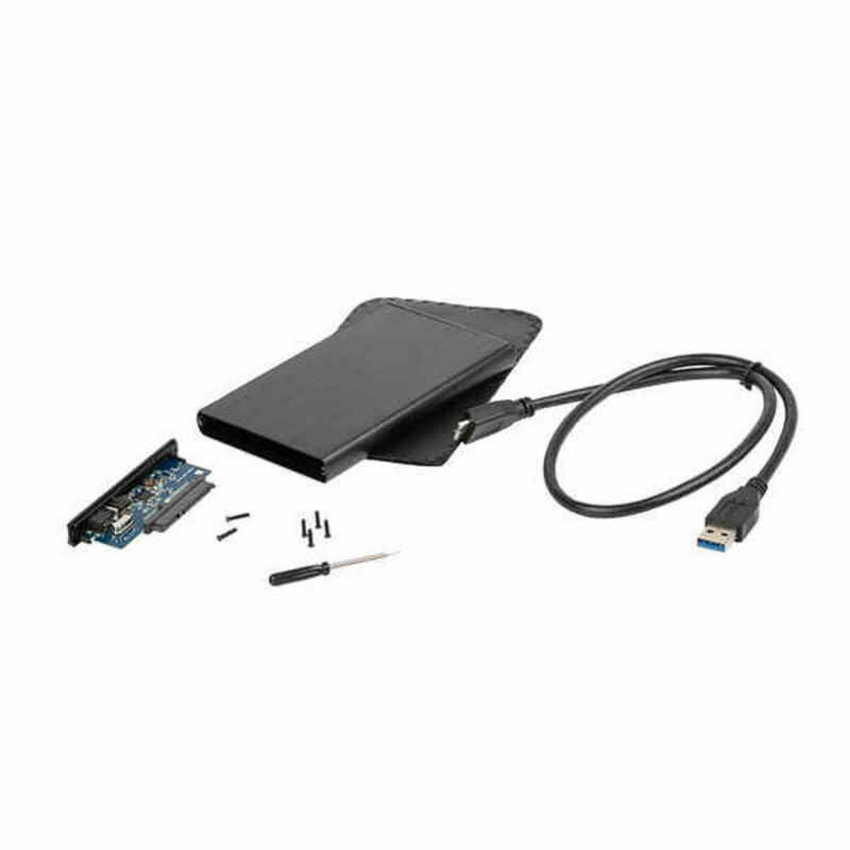 Hårddiskkabinett Natec Rhino Svart 2,5" USB 2.0 480 MBit/s