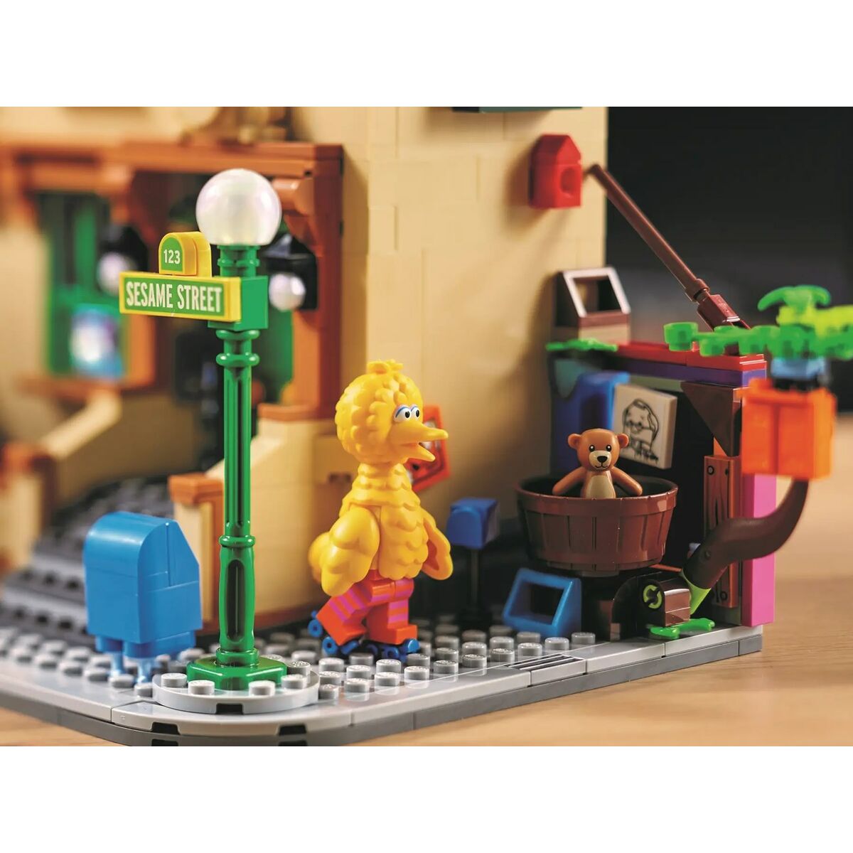 Byggsats Lego 123 CALLE SÉSAMO Svart 1367 Delar - 8