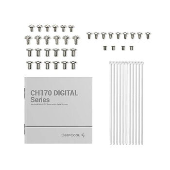 ATX Semitorn DEEPCOOL R-CH170-WHNPI0D-G-1 Vit
