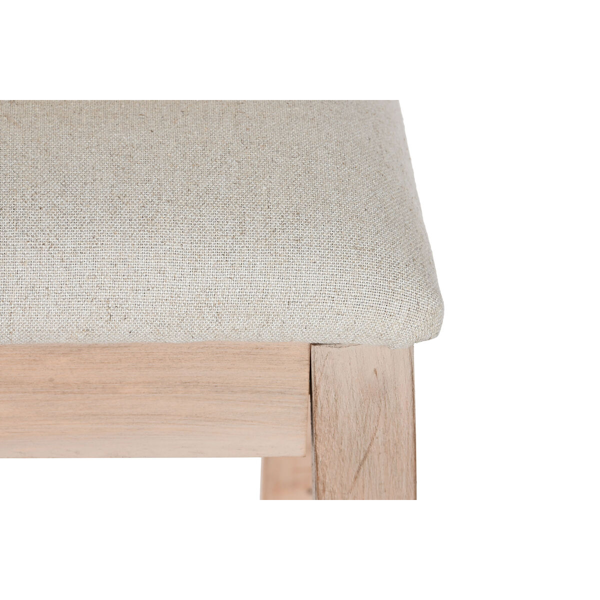 Matsalsstol DKD Home Decor Beige Polyester 46 x 61 x 86 cm - 8