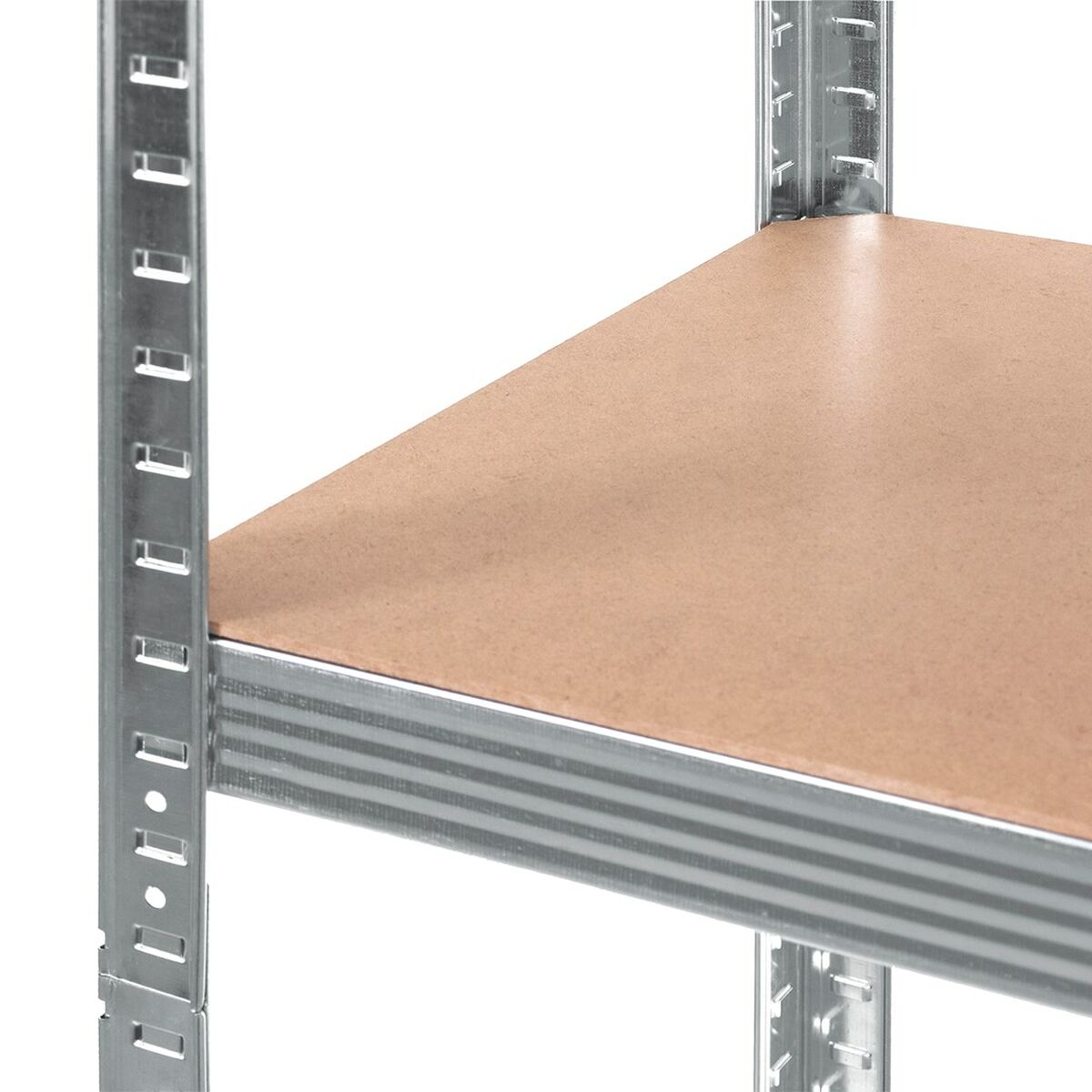 Bokhylla Greenblue GB378 180 x 90 x 40 cm Grå Galvaniserat stål Trä MDF 75 Kg - 8