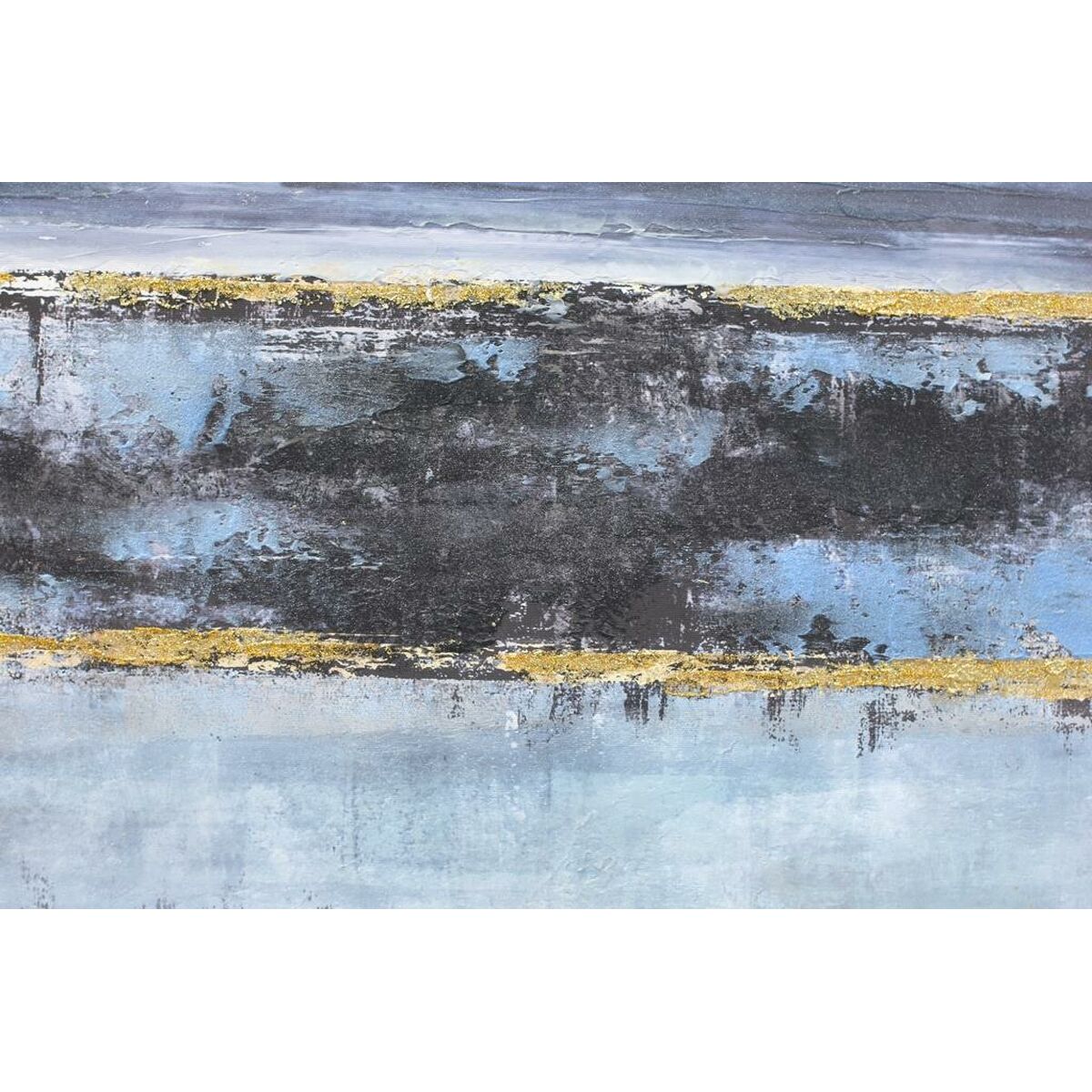 Kanvas DKD Home Decor Abstrakt Modern (80 x 3 x 80 cm) (2 antal) - 2