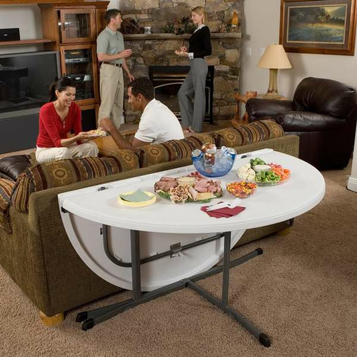 Fällbord Lifetime Ø 152 cm Rund - 6