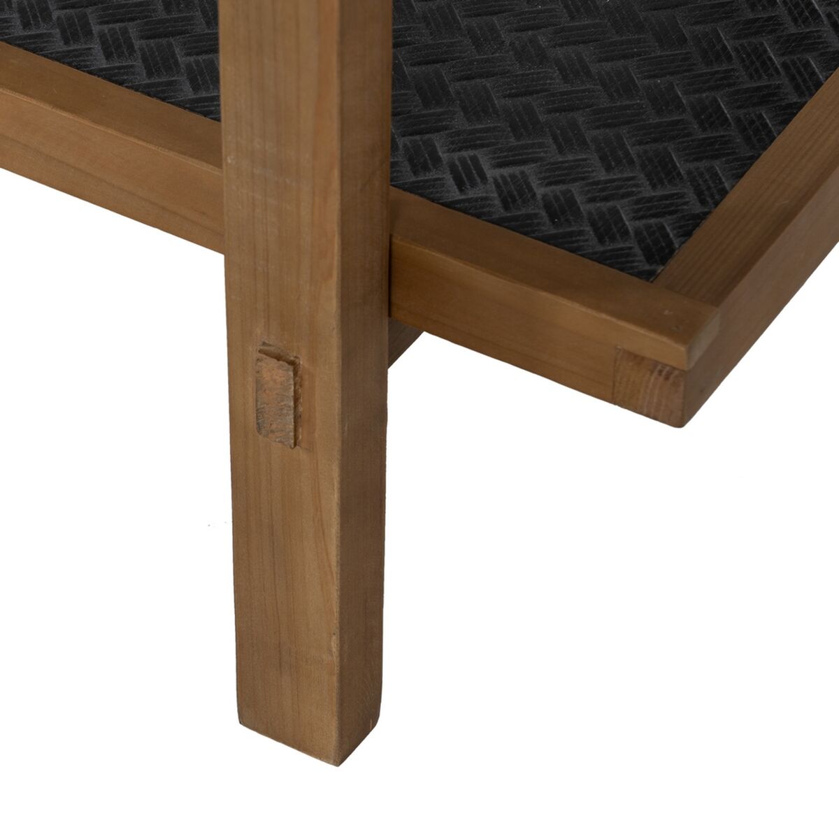 Bokhylla OSLO Svart Naturell Järn 107 x 40 x 80 cm - 3