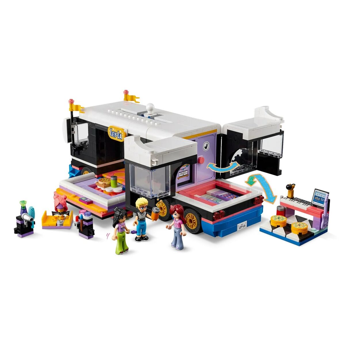 Byggsats Lego Estrella del Pop Autobús de Gira Musical Multicolour 845 Delar - 4