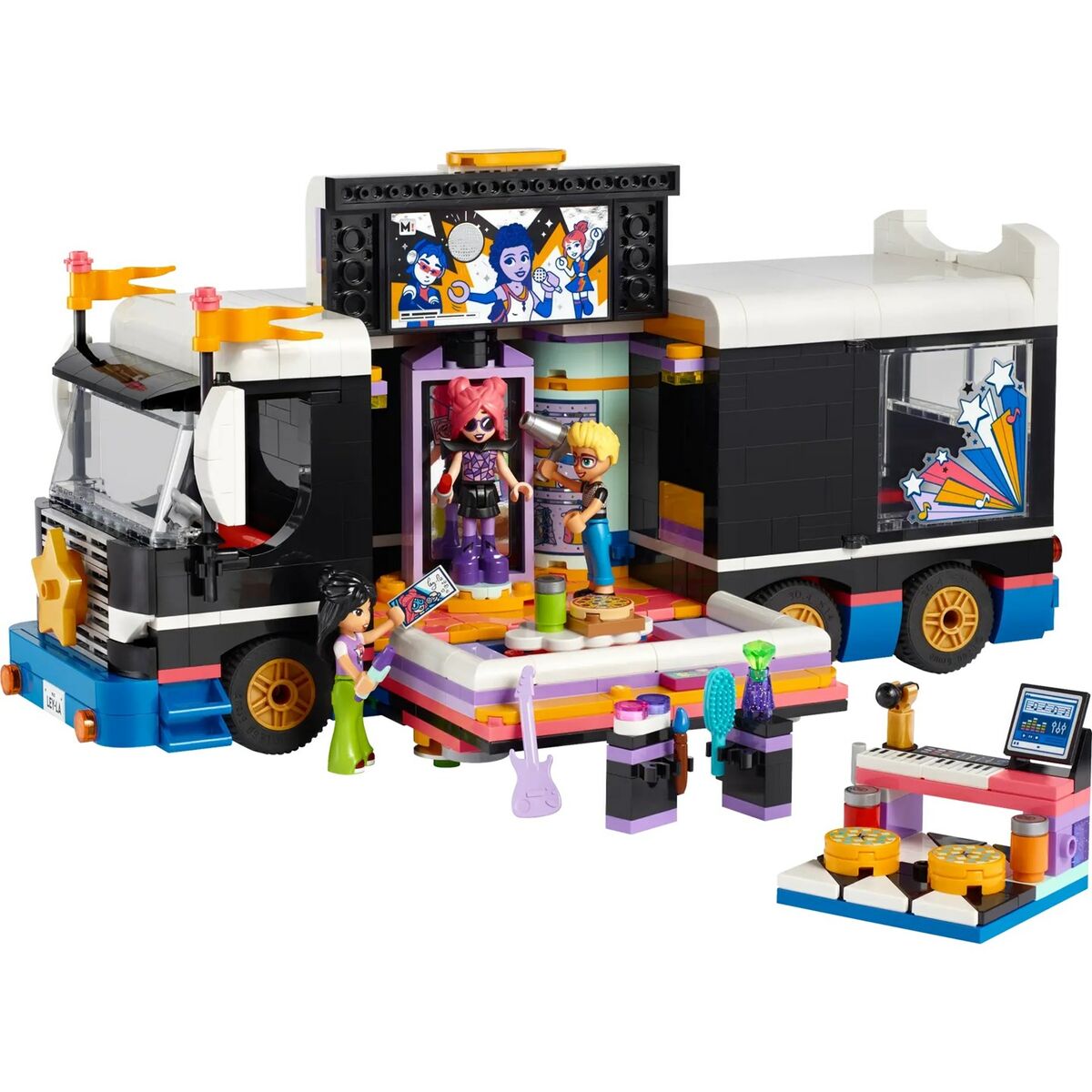 Byggsats Lego Estrella del Pop Autobús de Gira Musical Multicolour 845 Delar - 3
