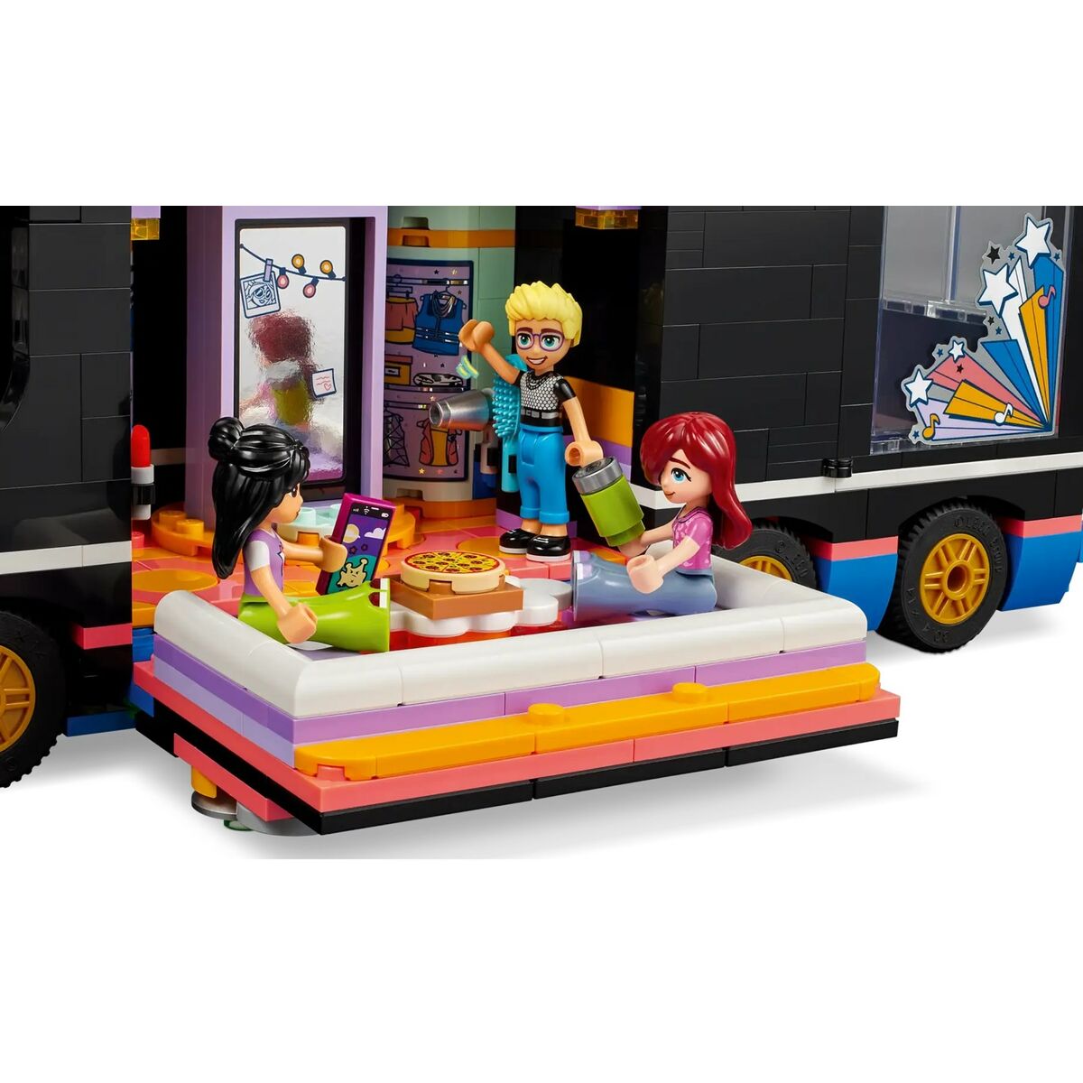 Byggsats Lego Estrella del Pop Autobús de Gira Musical Multicolour 845 Delar - 8