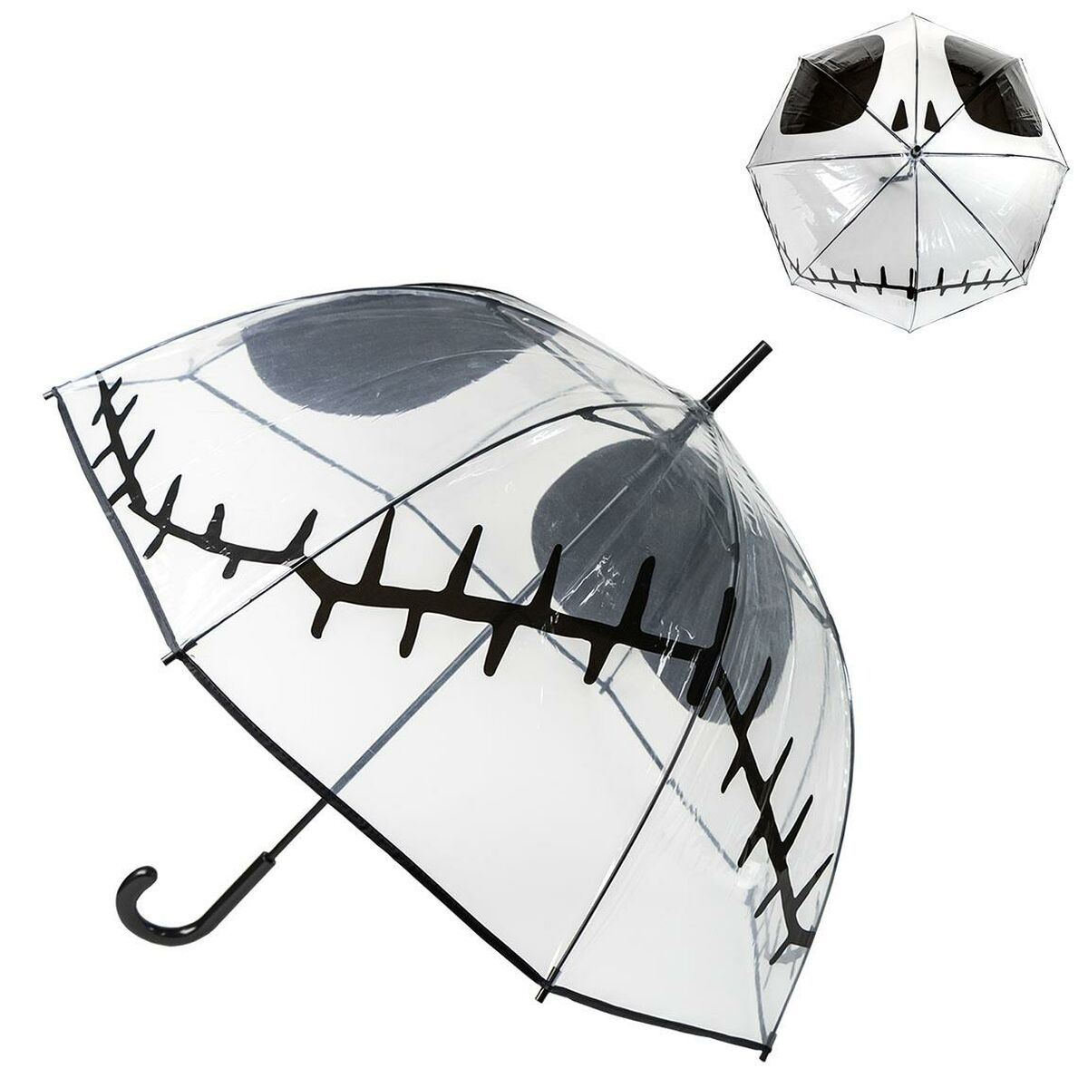 Paraply The Nightmare Before Christmas Transparent 60 cm - 2