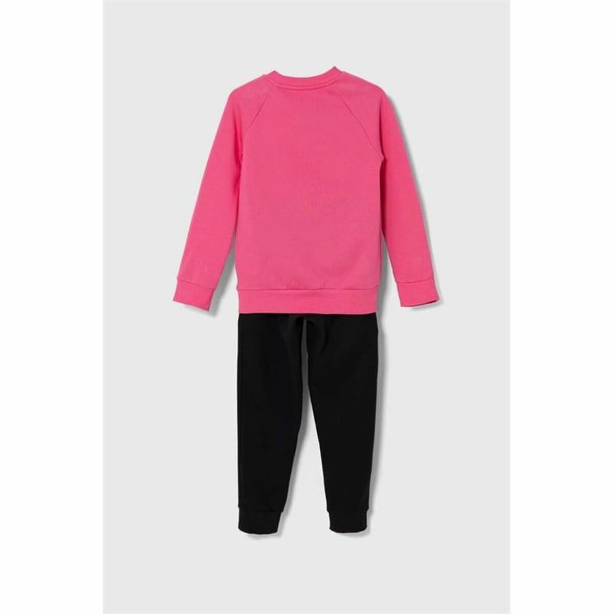Träningsoverall, Barn Adidas Essentials Svart Multicolour Rosa - 2