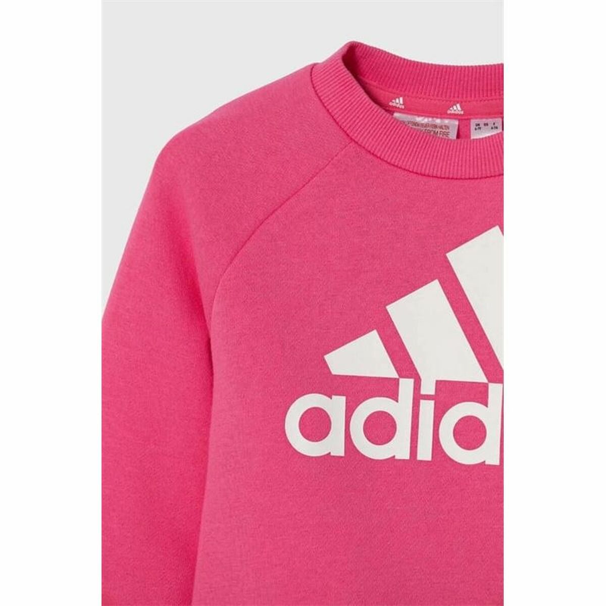 Träningsoverall, Barn Adidas Essentials Svart Multicolour Rosa - 3