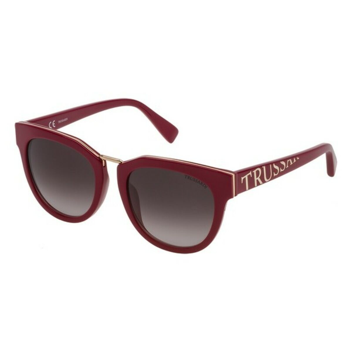 Damsolglasögon Trussardi STR180520U17 Röd Ø 52 mm - 3
