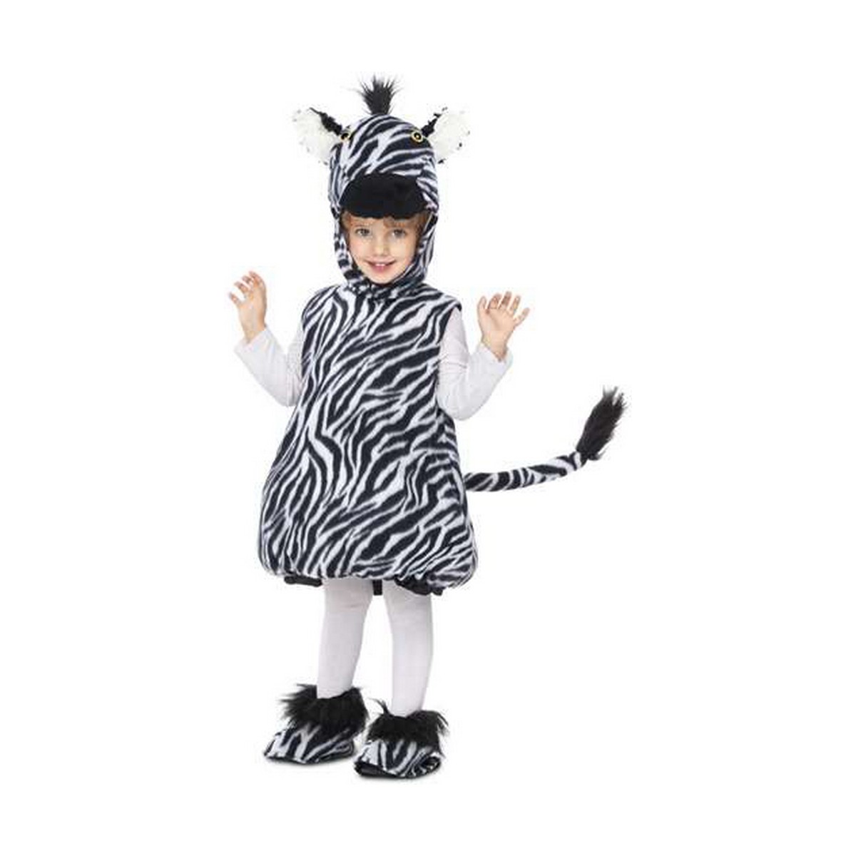Maskeraddräkt för barn My Other Me Zebra - 4