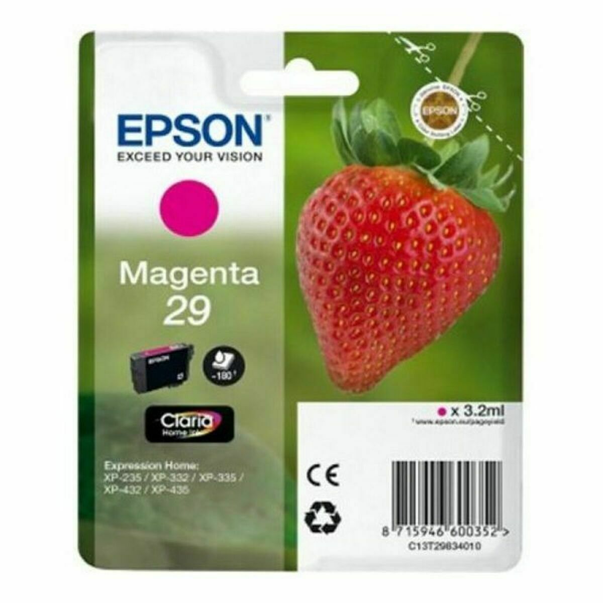 Original Bläckpatron Epson 235M133 Magenta - 2