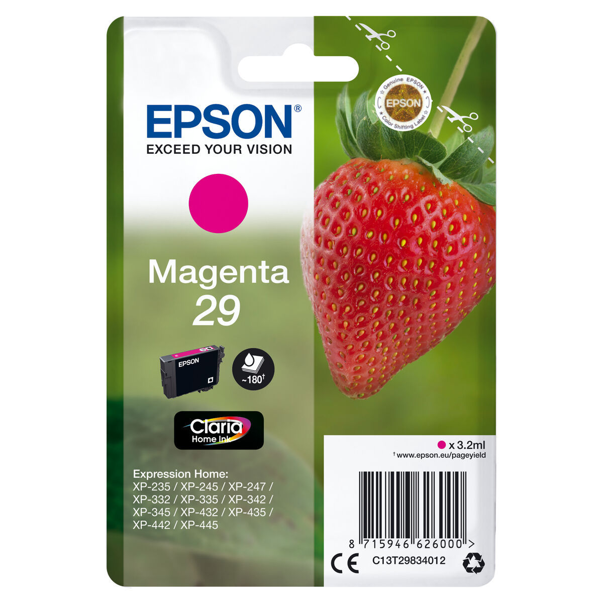 Original Bläckpatron Epson 235M133 Magenta