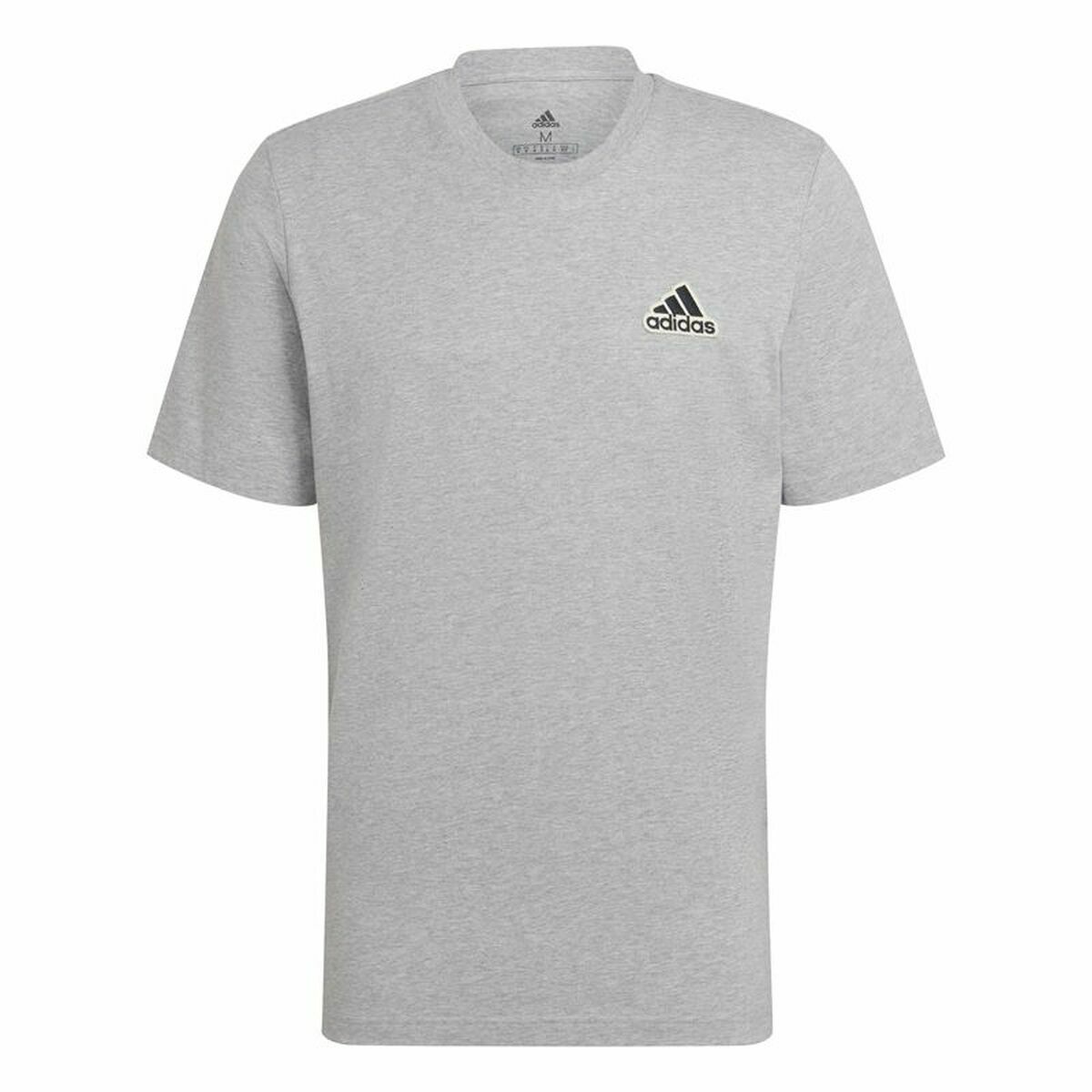 T-shirt med kortärm Herr Adidas Essentials Feelcomfy Grå - 4