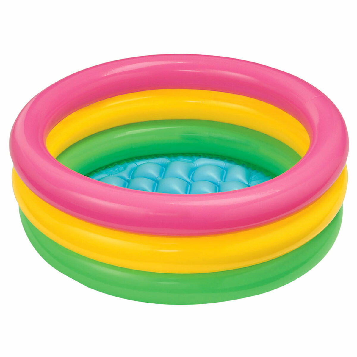 Uppblåsbar plaskpool för barn Intex Sunset Ringar 68 L 86 x 25 x 86 cm (6 antal) - 6