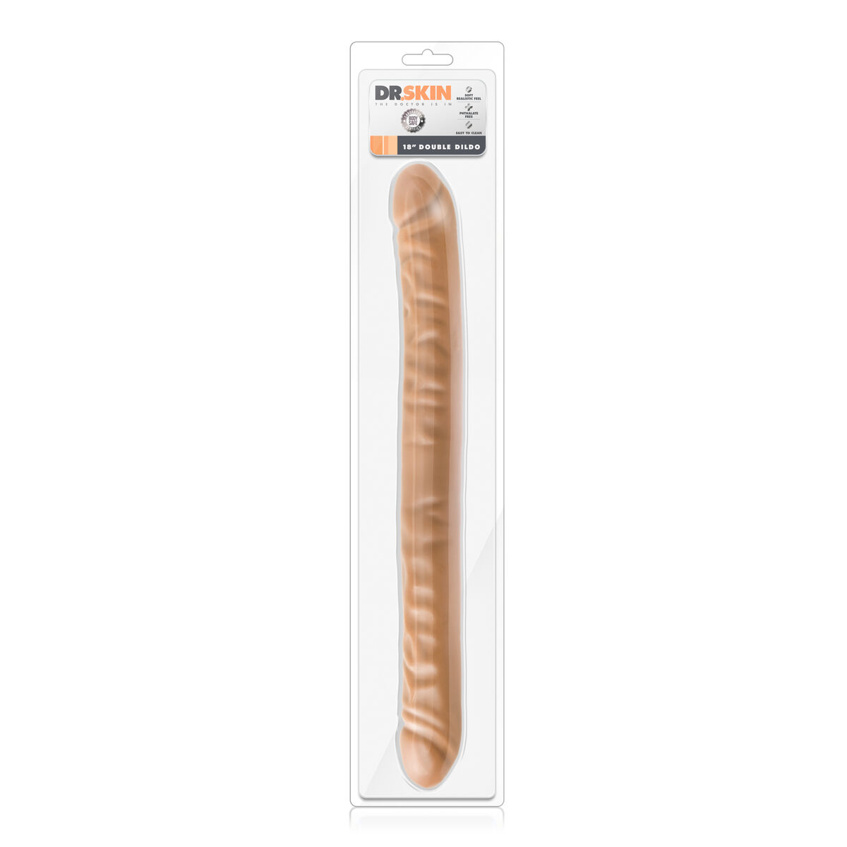 Smekningsapparat Double Penetration Blush Dr Skin Brun - 3