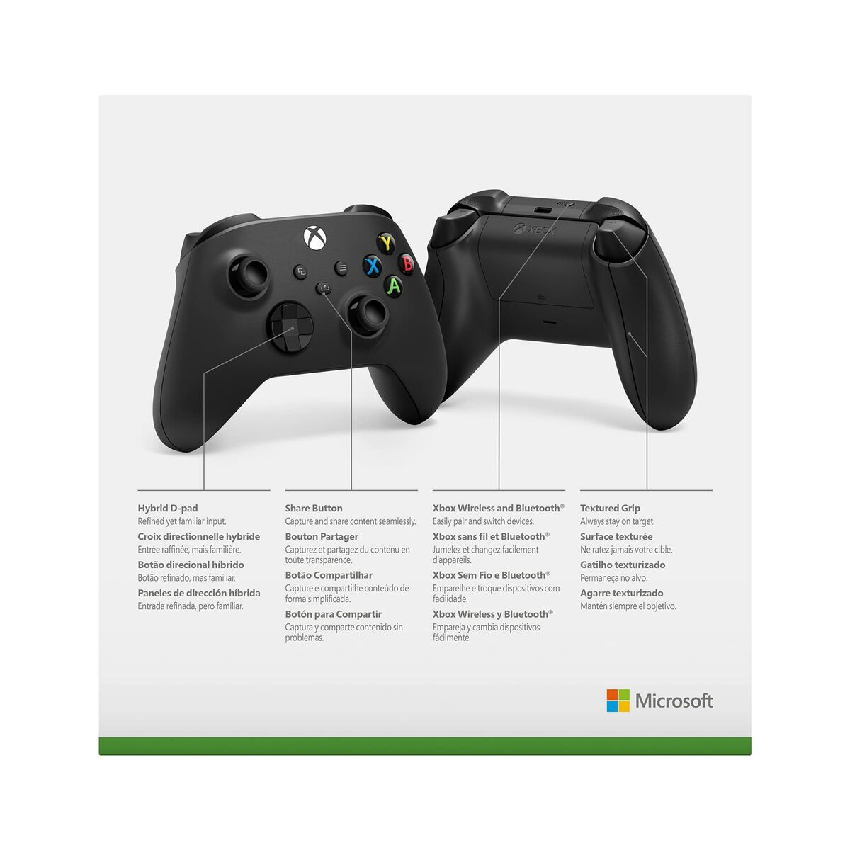 Trådlös Spelkontroll Microsoft QAT-00002 - 4
