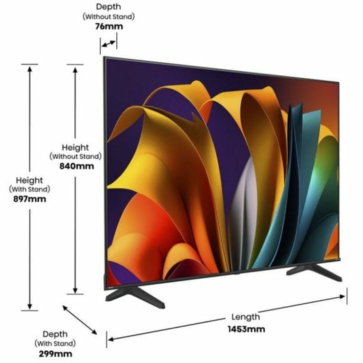 Smart TV Hisense 65A6N 4K Ultra HD 65" LED HDR - 6