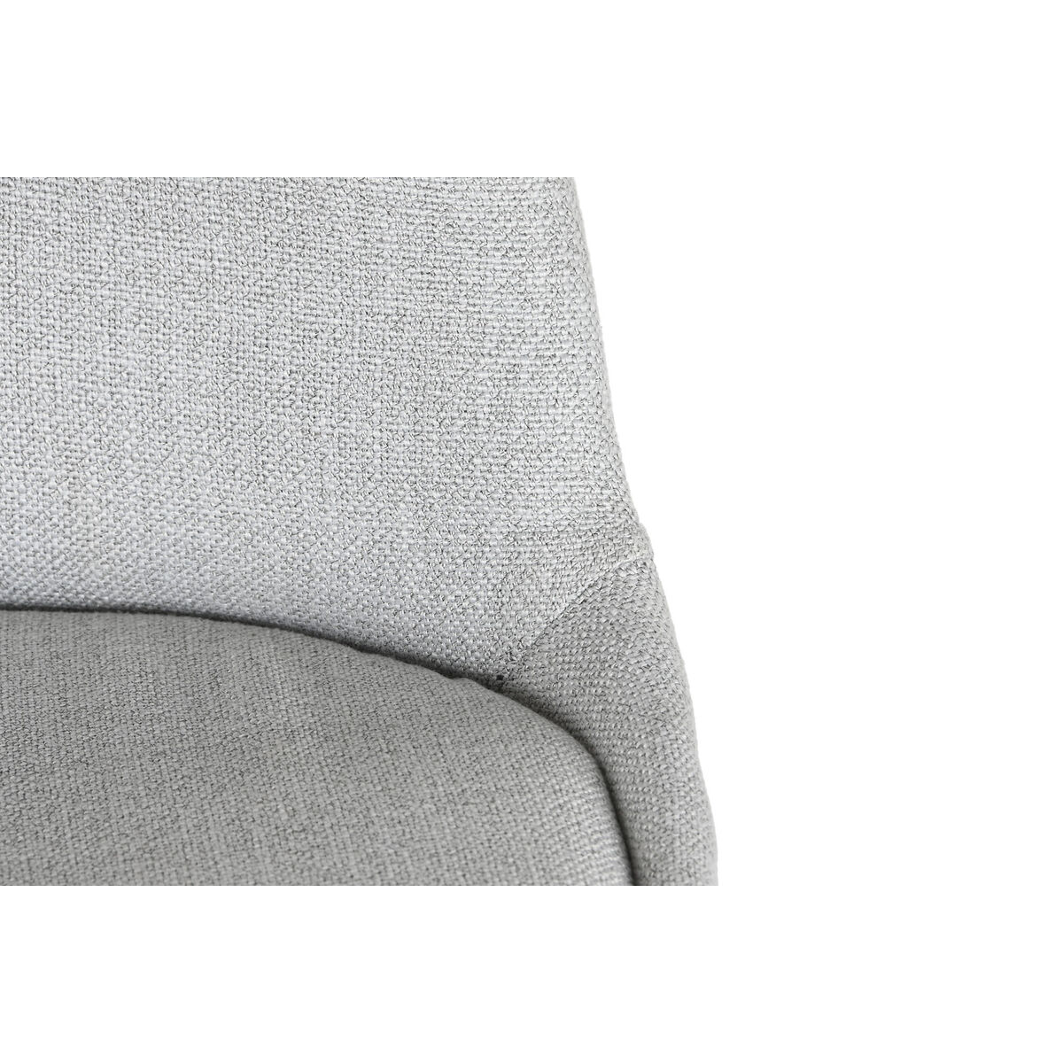 Matsalsstol DKD Home Decor Polyester Ljusgrå Tölgy (48 x 44 x 84 cm) - 3