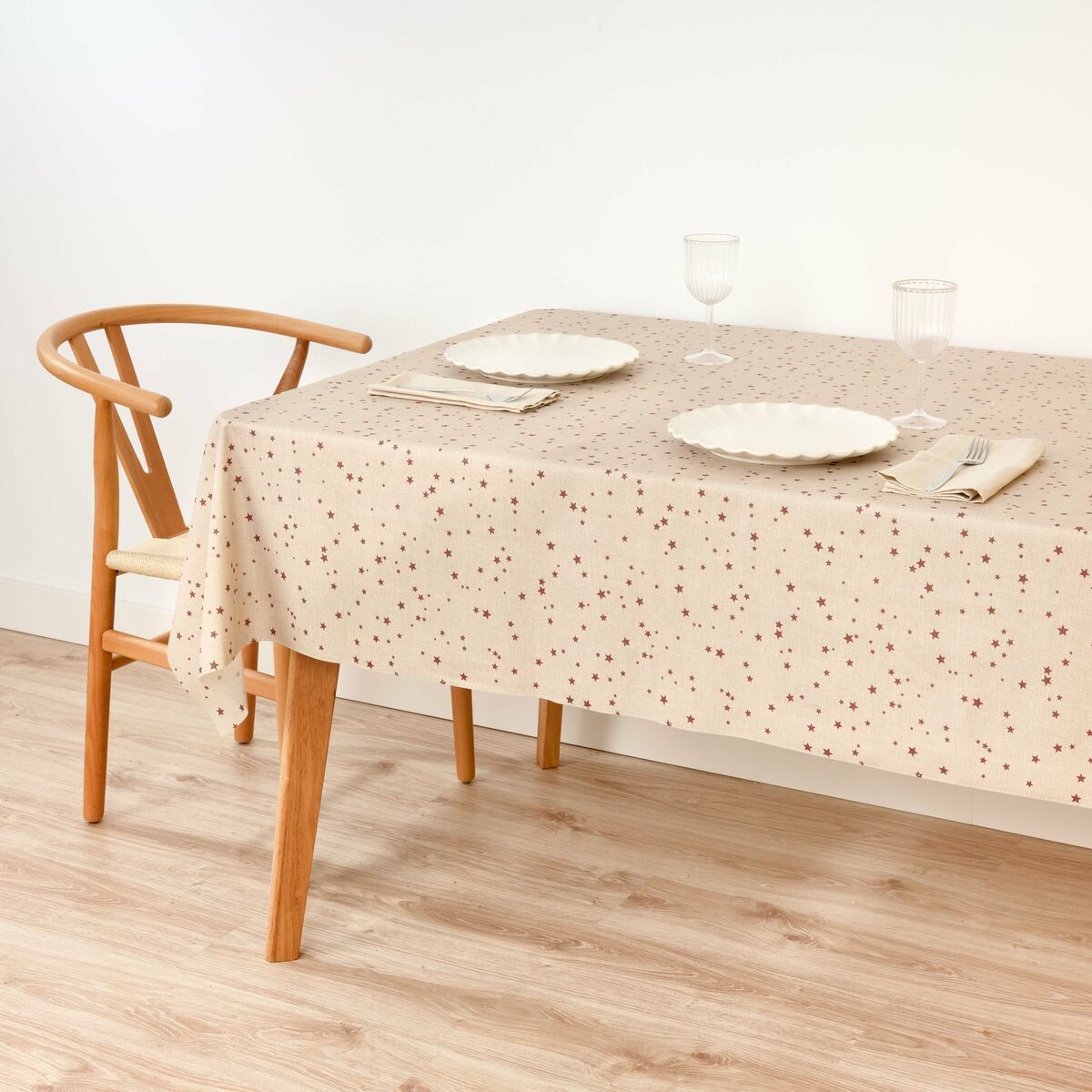 Fläckresistent bordsduk Belum Merry Christmas Multicolour 200 x 155 cm - 5