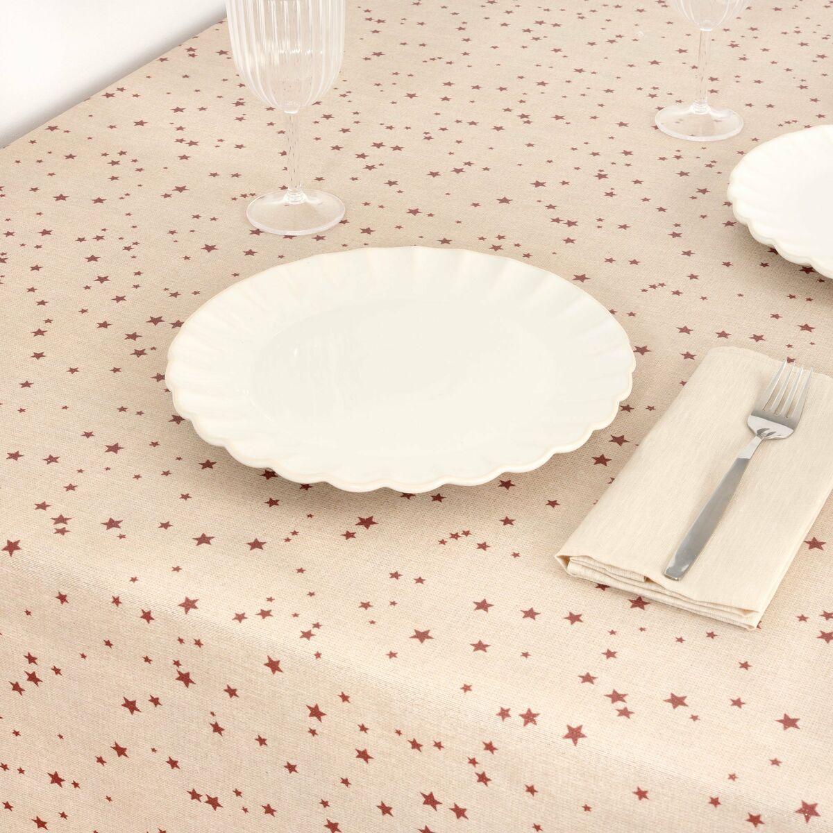 Fläckresistent bordsduk Belum Merry Christmas Multicolour 200 x 155 cm - 2