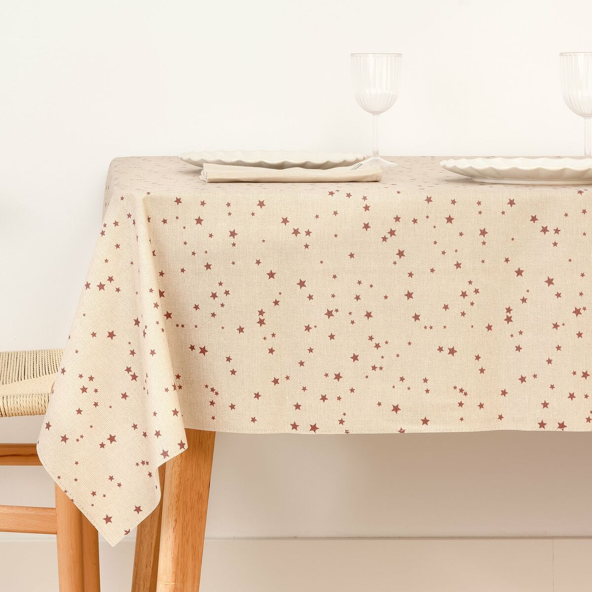 Fläckresistent bordsduk Belum Merry Christmas Multicolour 200 x 155 cm