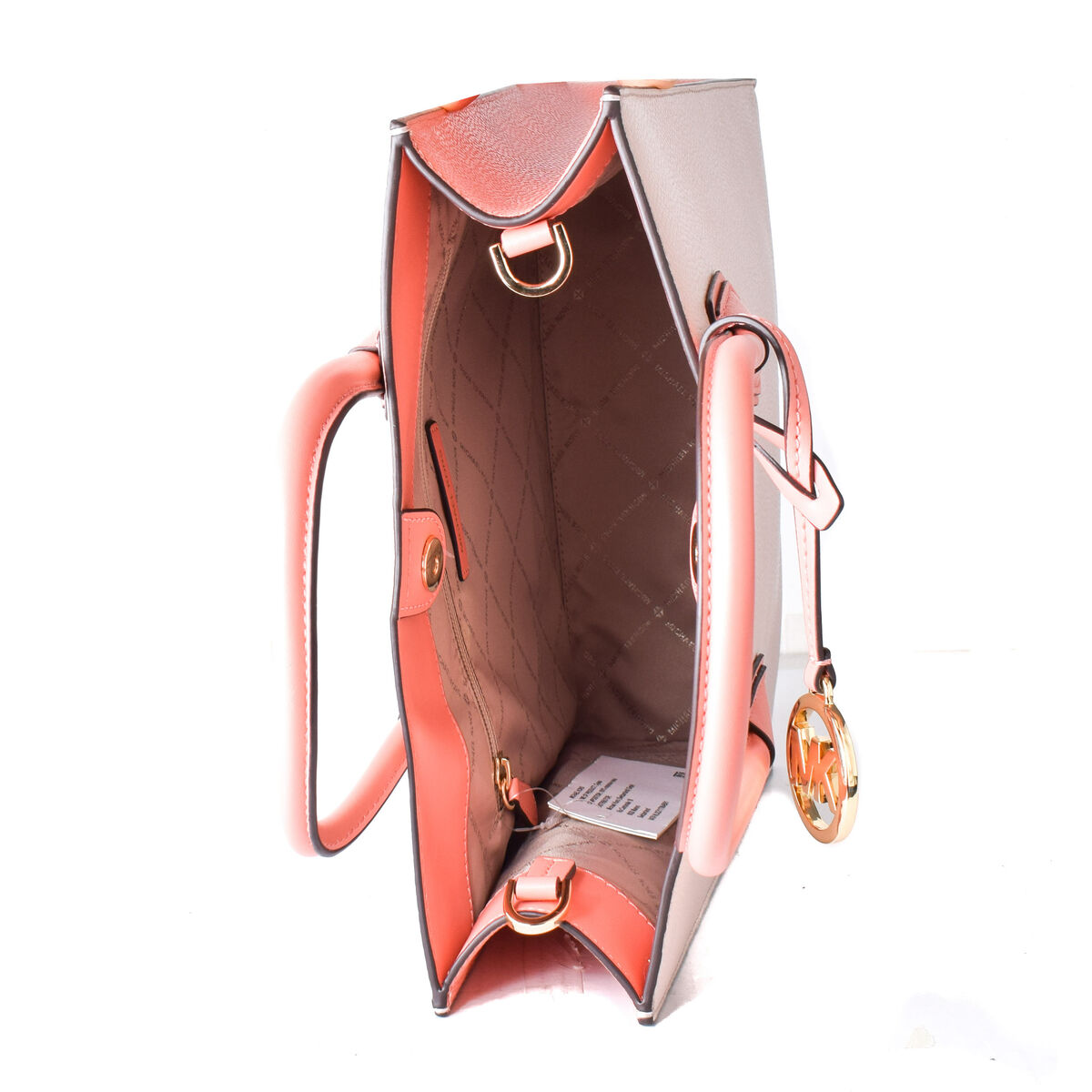 Damväska Michael Kors 35S2GM9T8T-PWD-BLSH-MLT Rosa 28 x 30 x 9 cm - 2
