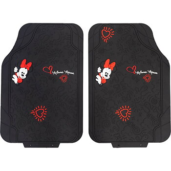 Set med bilgolvmattor Minnie Mouse CZ10901 Svart