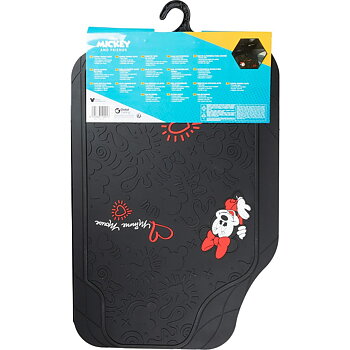 Set med bilgolvmattor Minnie Mouse CZ10901 Svart
