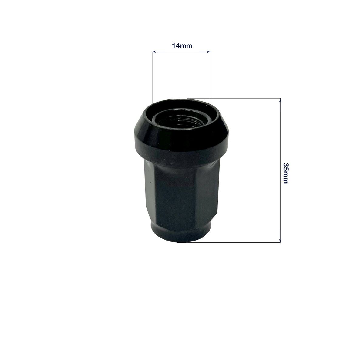 Hjulmuttrar för fälgar OMP OMPS09871201 M12 x 1,50 (20 antal) - 2