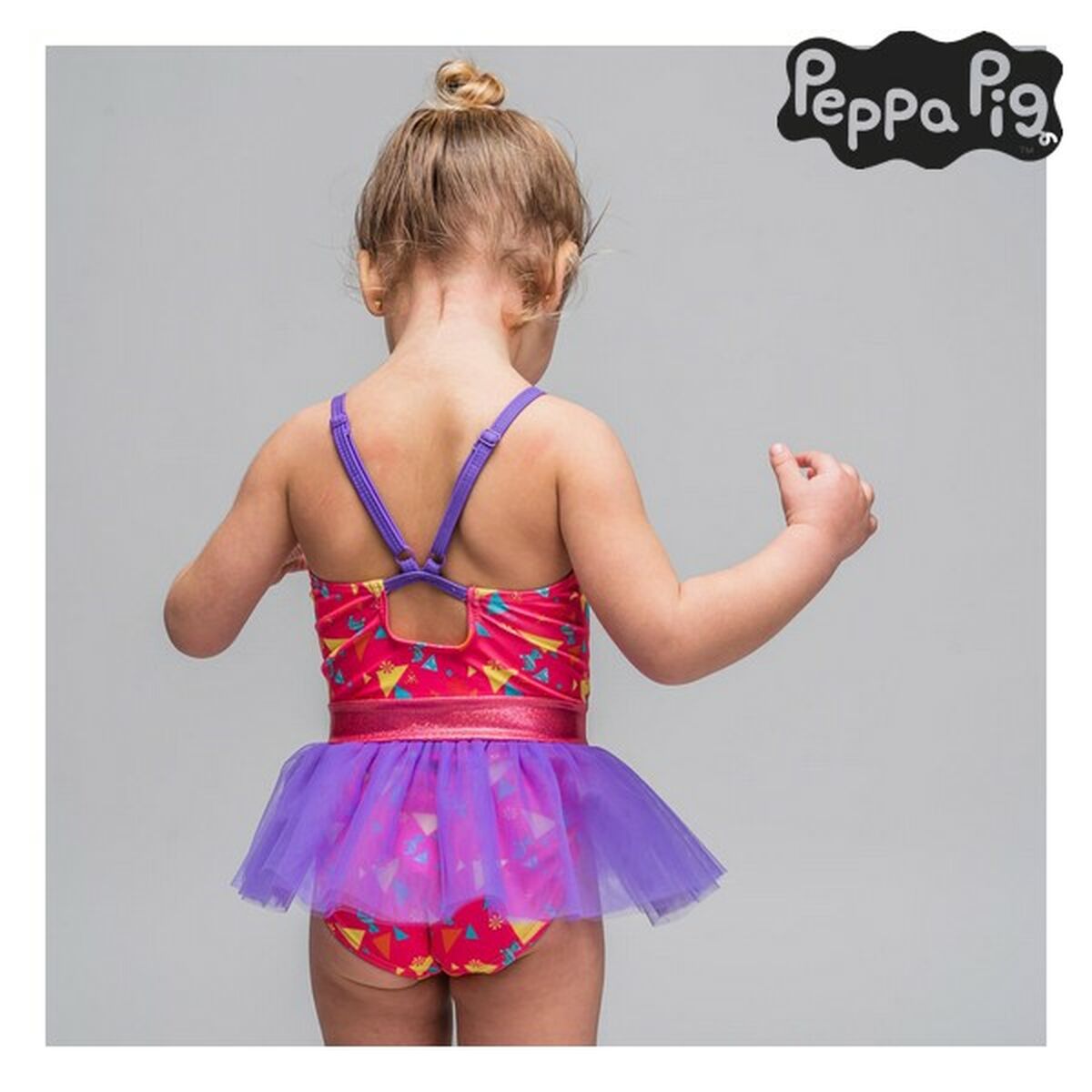 Baddräkt, Flickor Peppa Pig Rosa - 4