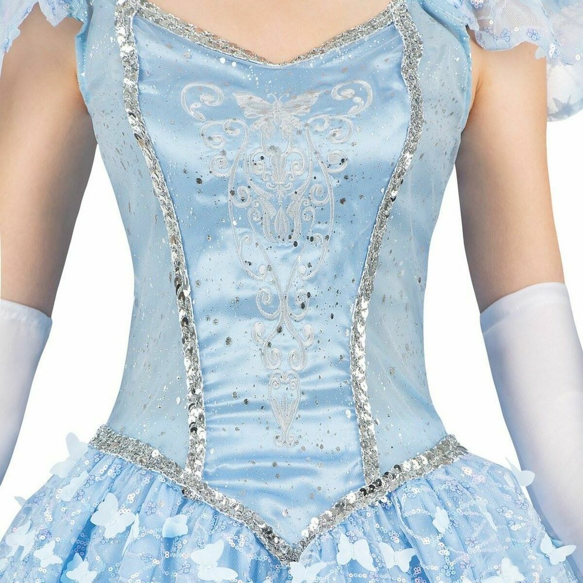 Maskeraddräkt vuxna My Other Me Blå Prinsessa (3 Delar) - 3