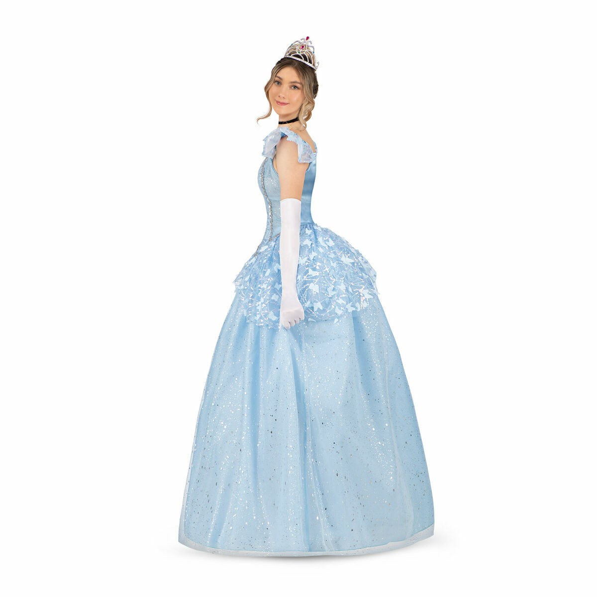 Maskeraddräkt vuxna My Other Me Blå Prinsessa (3 Delar) - 10