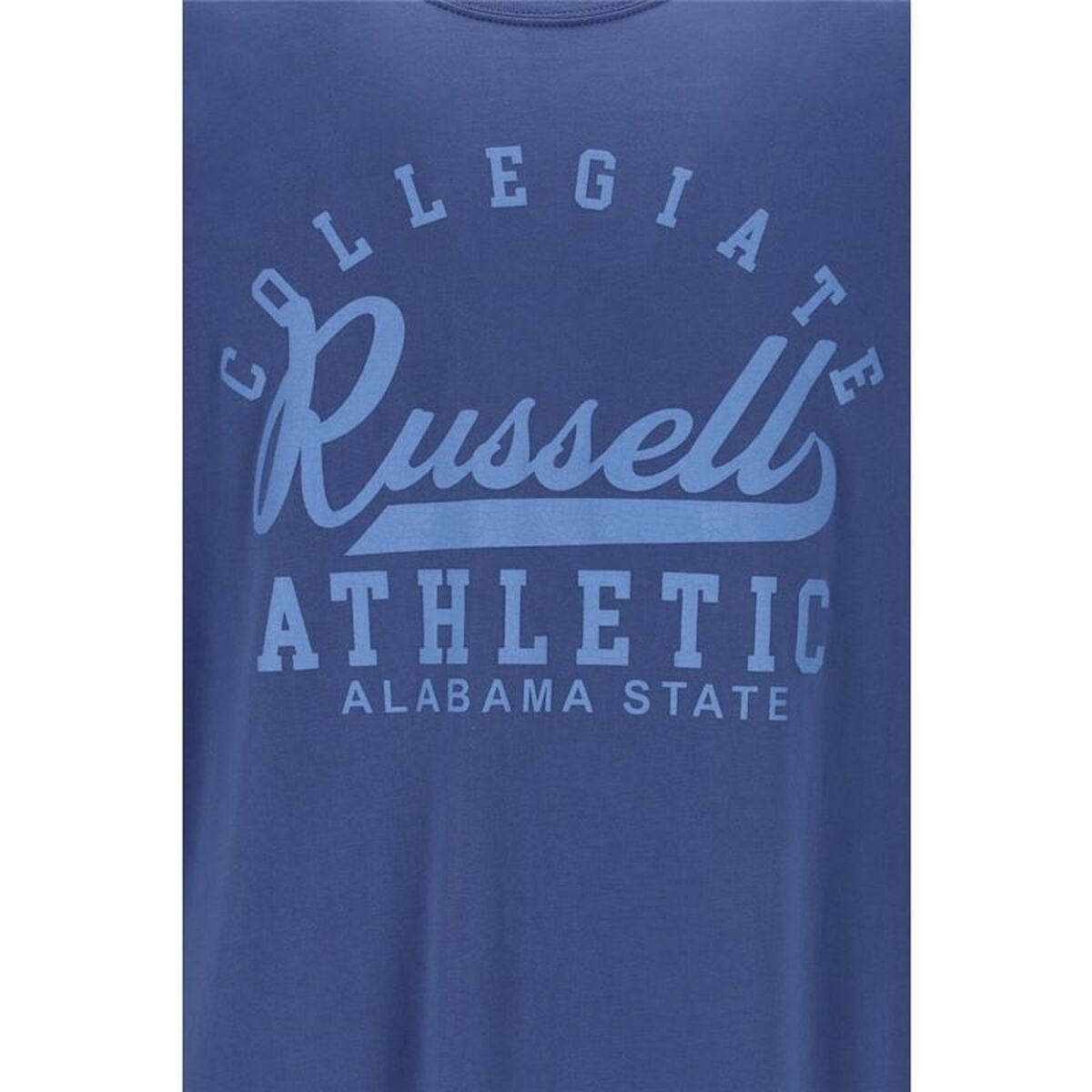T-shirt med kortärm Russell Athletic Amt A30211 Blå Män - 3
