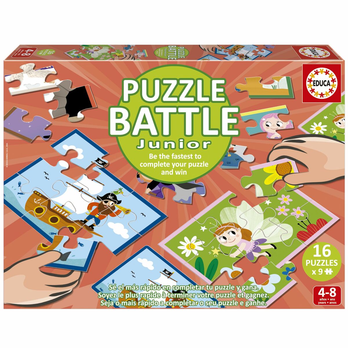 Pussel Educa Battle Jr Fantasy 144 Delar - 2