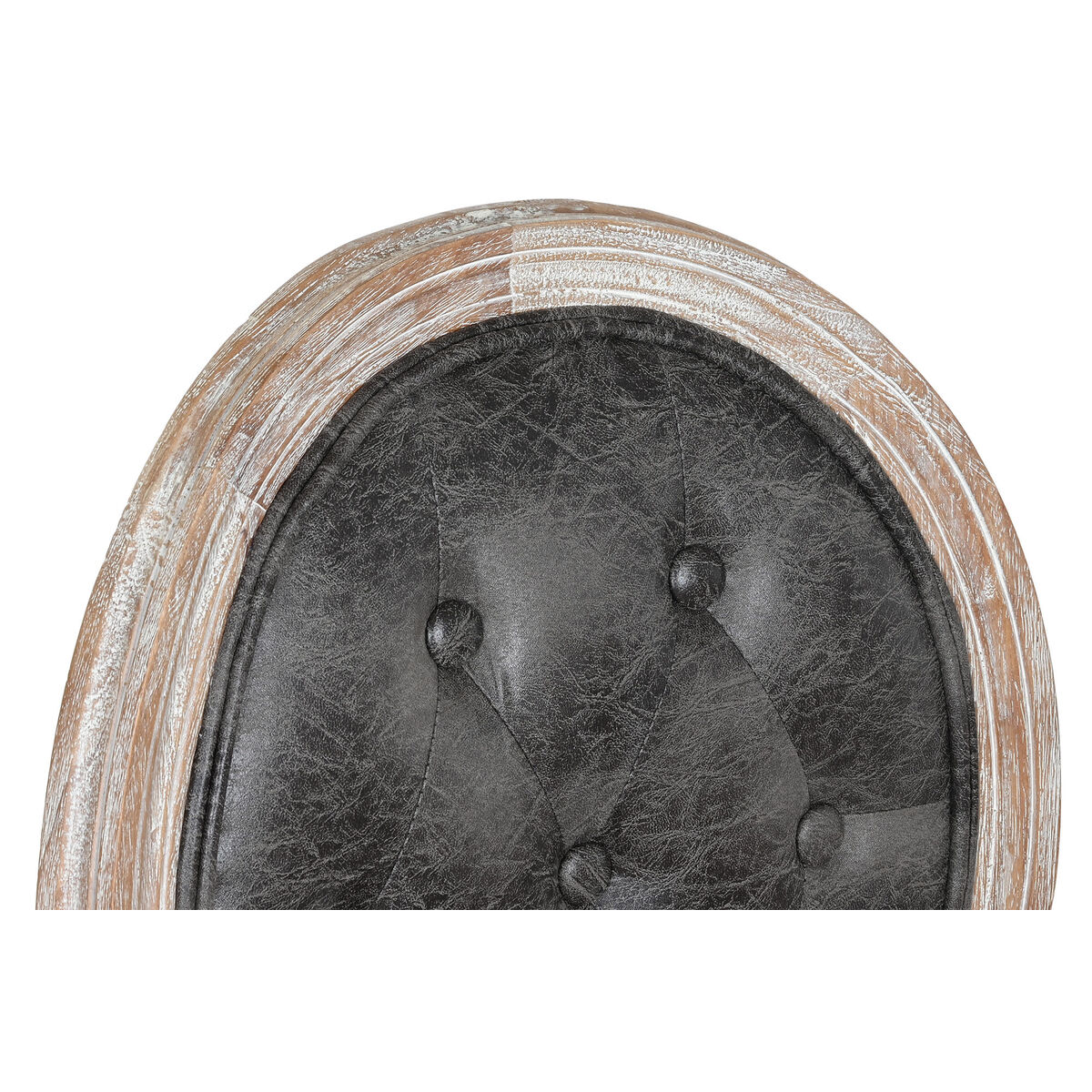 Matsalsstol DKD Home Decor Svart Mörkbrun 52 x 50 x 88 cm - 2