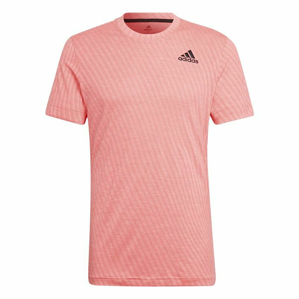 T-shirt med kortärm Herr Adidas Freelift Rosa - 4