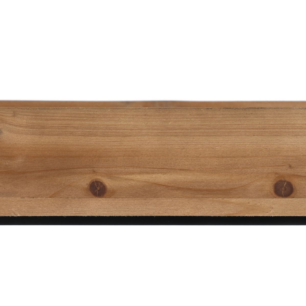 Bokhylla Brun Svart Trä Järn 85 x 26 x 130 cm - 3