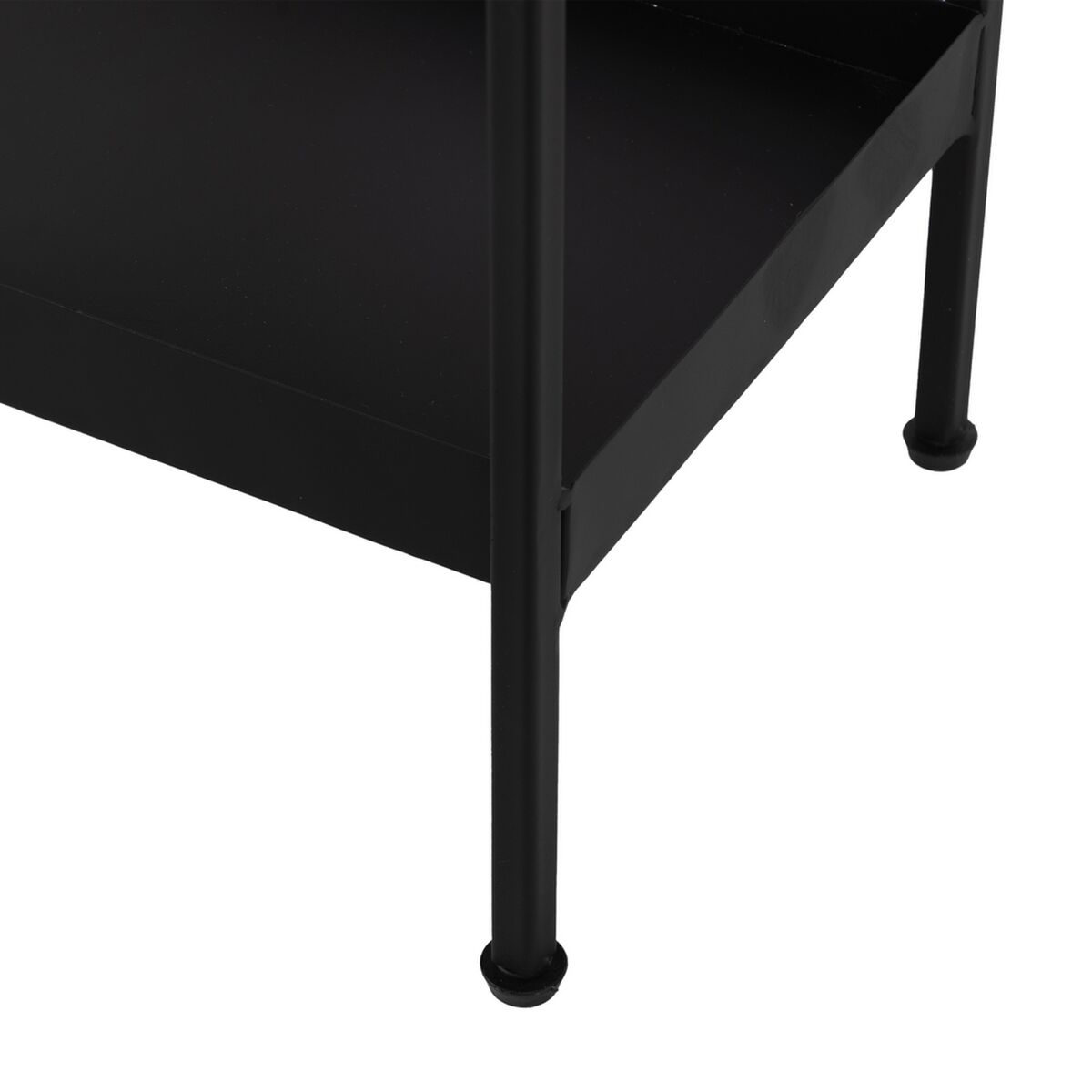 Bokhylla Brun Svart Trä Järn 85 x 26 x 130 cm - 2