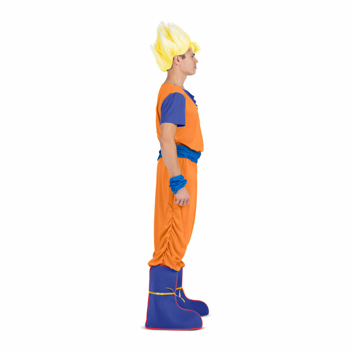 Maskeraddräkt vuxna My Other Me Goku Dragon Ball Blå Orange - 2
